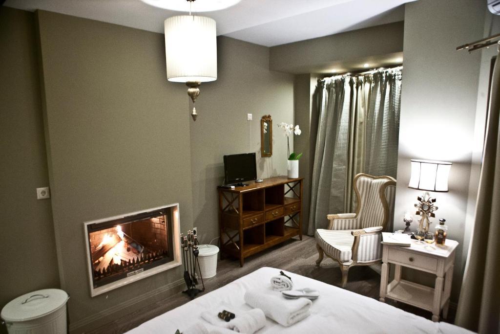 Melies Boutique Hotel Káto Loutrákion Værelse billede